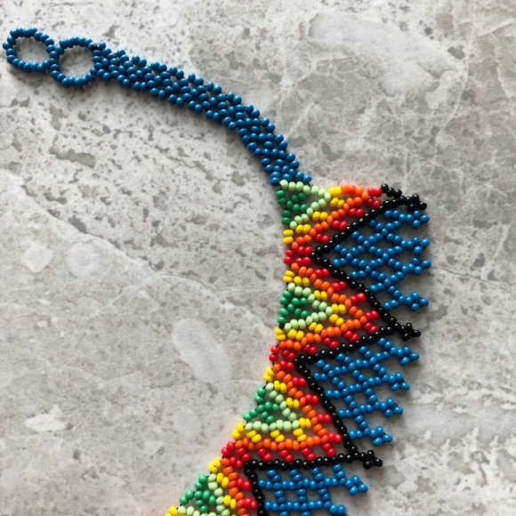 BEADS NECKLACE Handmade From Colombia - Picture 5 of 12